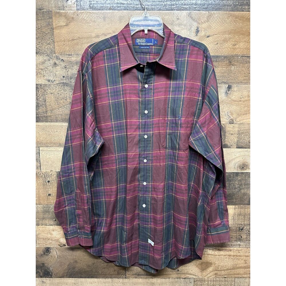 Polo Ralph Lauren Men's Long Sleeve Button Up Size‎ Large